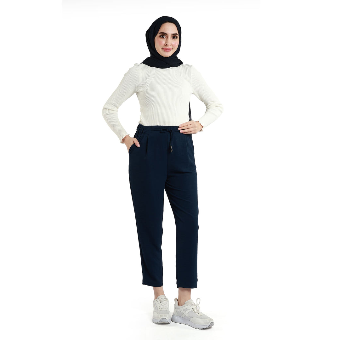 Bağcık Detaylı Lastikli Pantolon ABACI Online Türkiye
