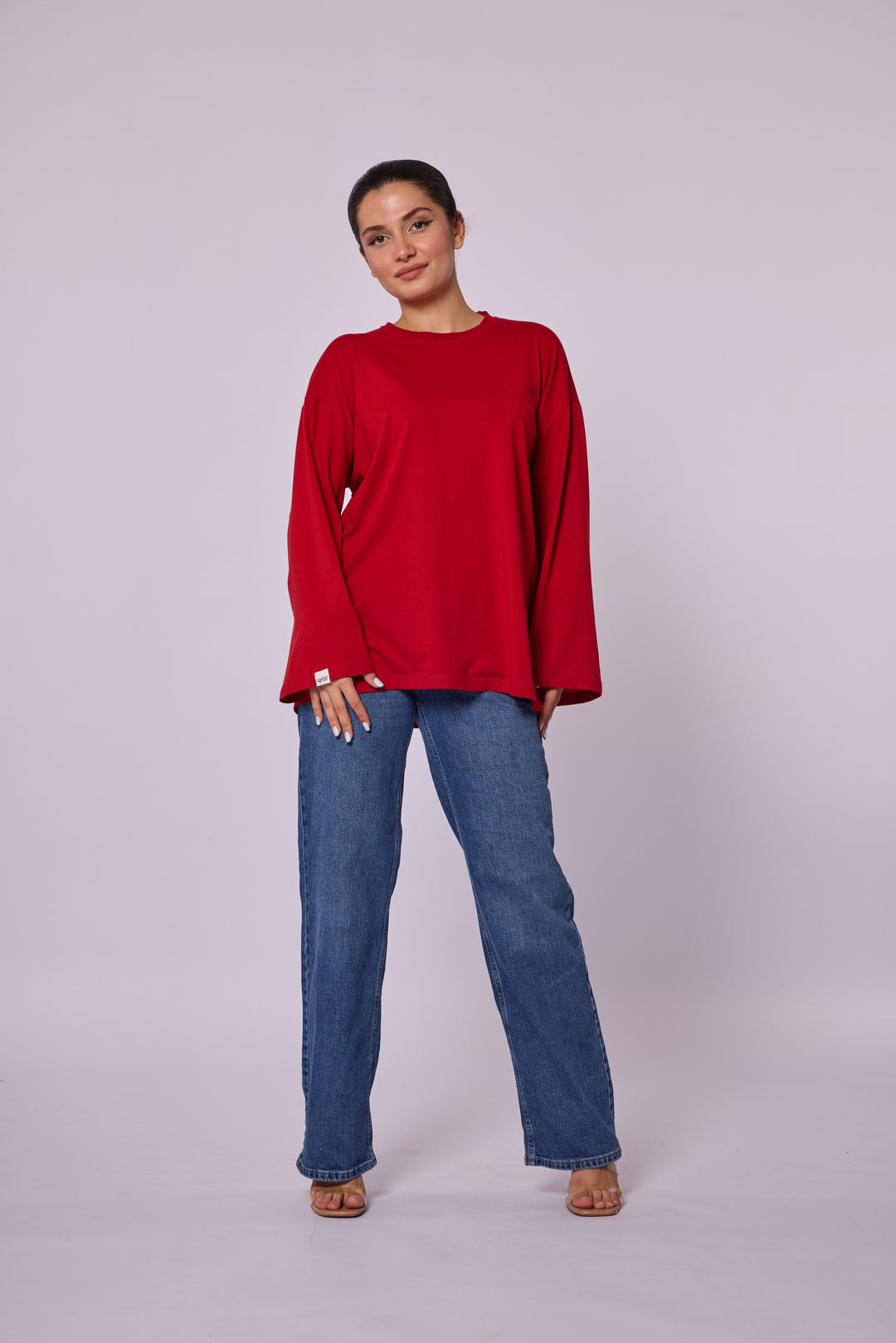 Rahat Kesim Düz Basic Tunik