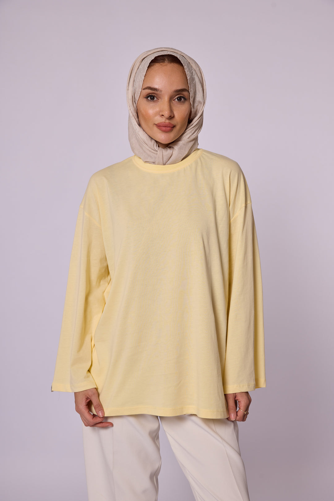 Rahat Kesim Düz Basic Tunik