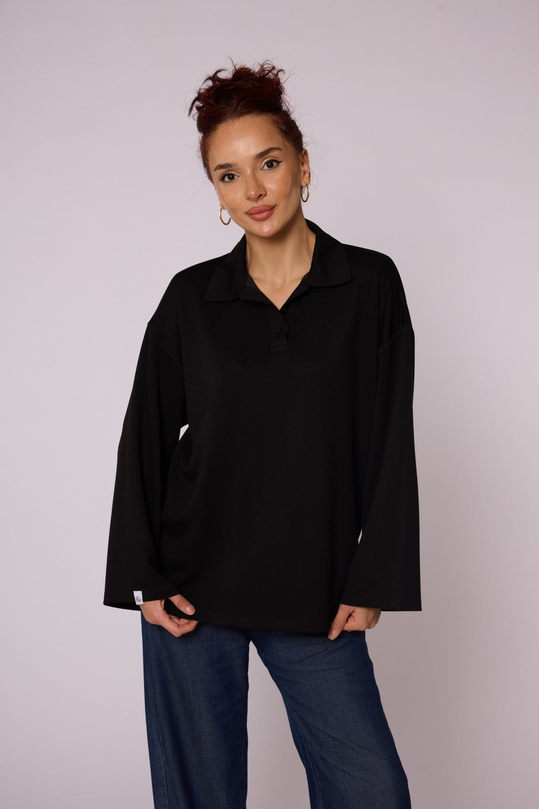 Polo Yaka Rahat Kesim Tunik