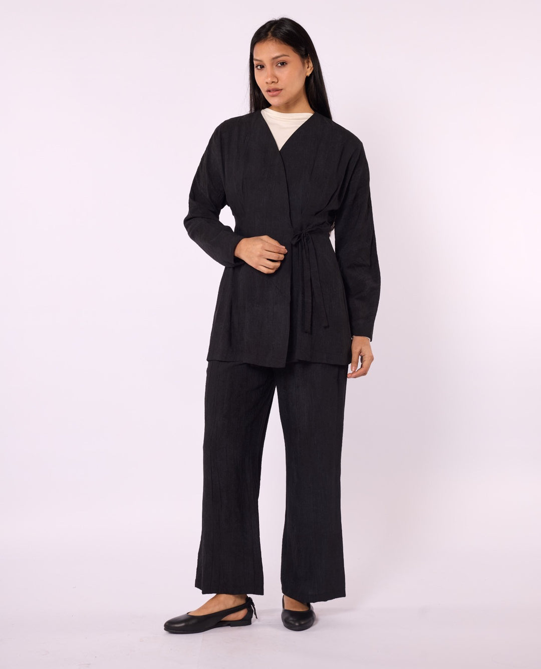 Kimono Ceketli Pantolonlu İkili Takım ABACI Online Türkiye