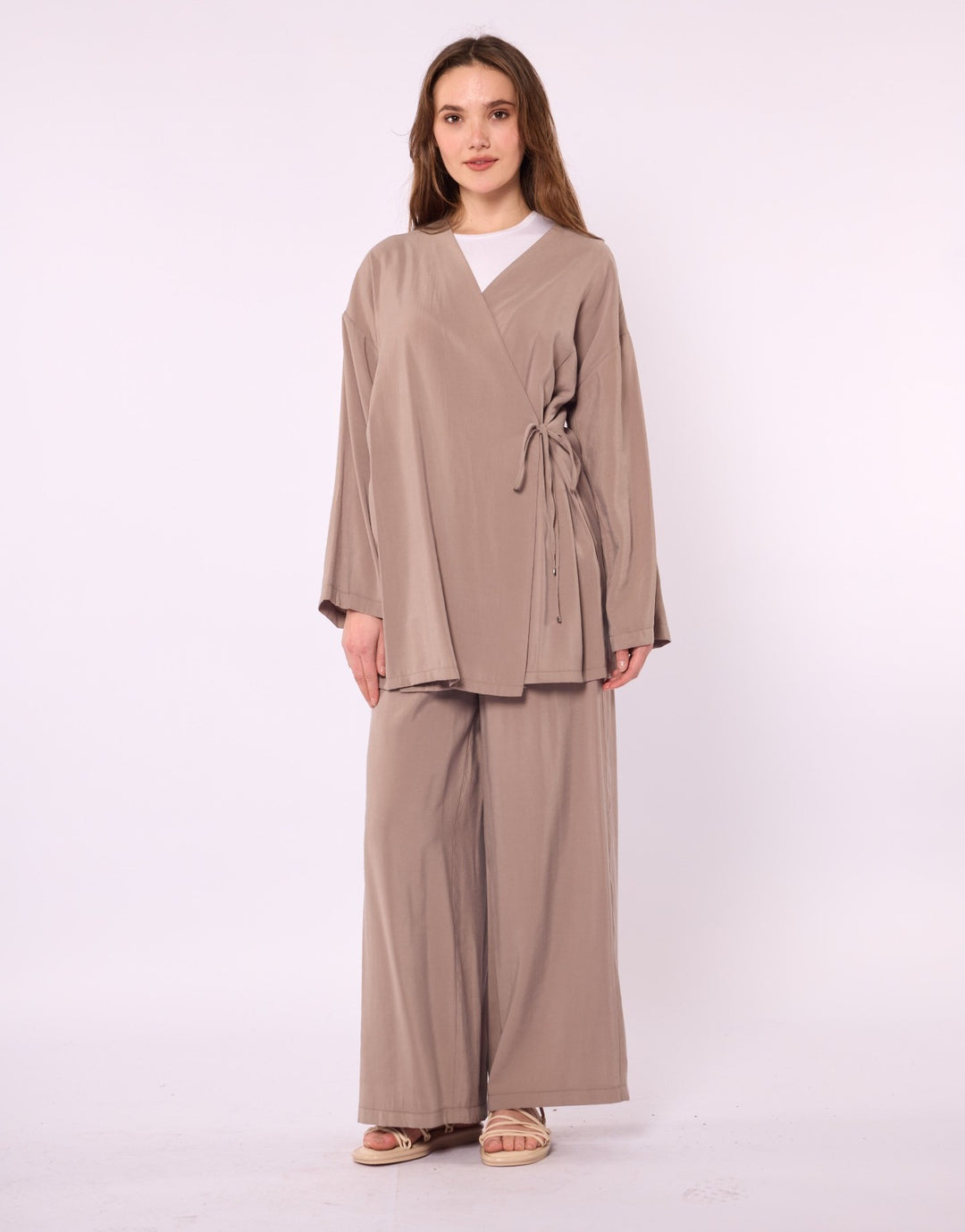 Kimono Ceketli Pantolonlu Takım ABACI Online Türkiye
