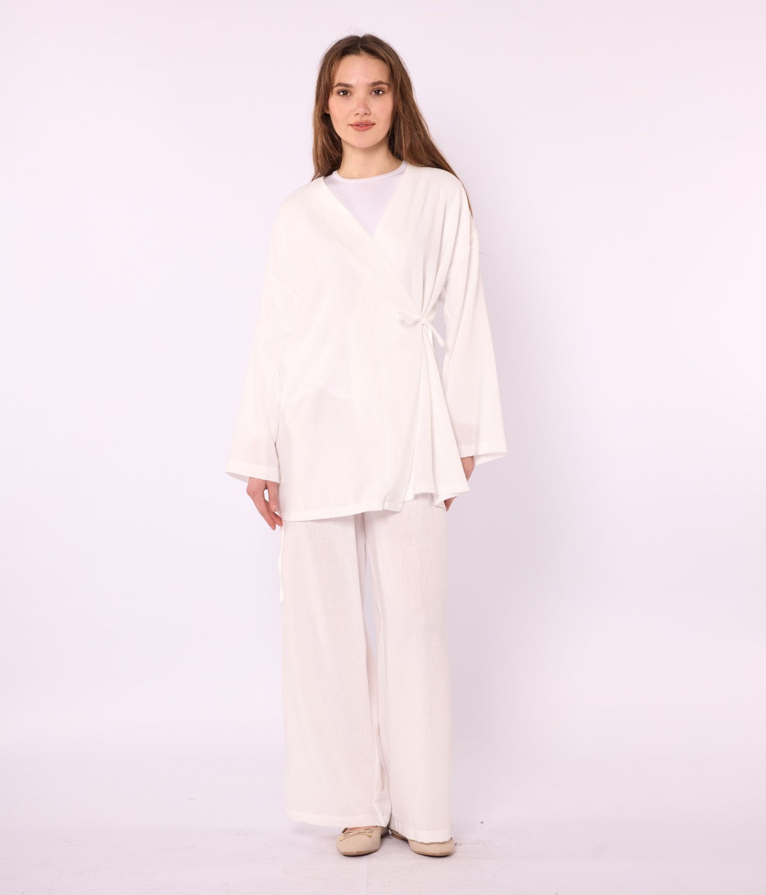 Kimono Ceketli Pantolonlu Takım ABACI Online Türkiye