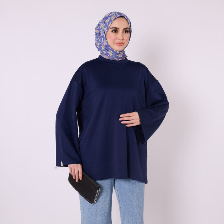 Rahat Kesim Düz Basic Tunik