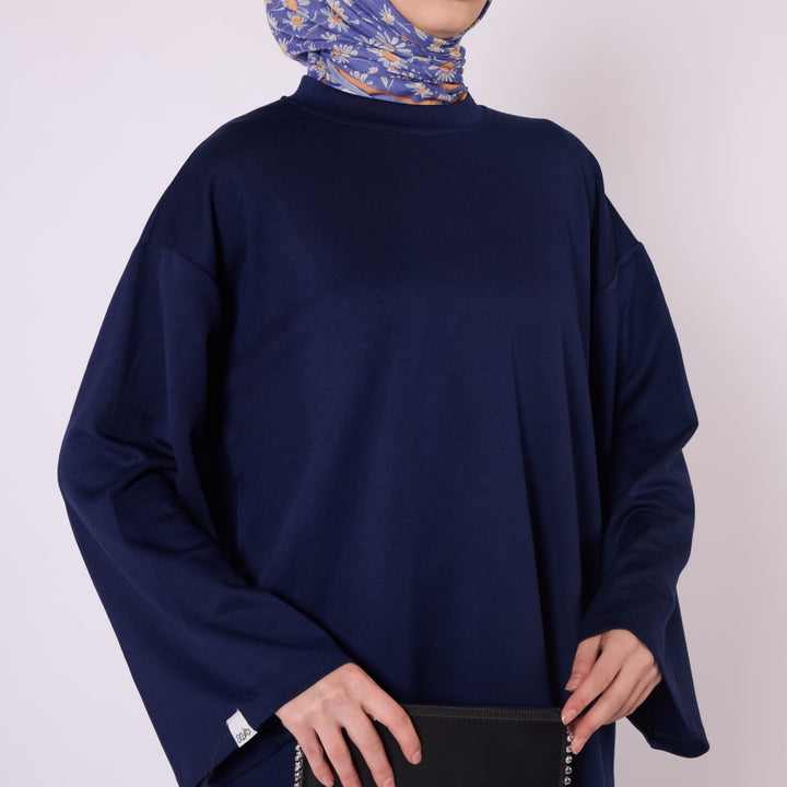 Rahat Kesim Düz Basic Tunik
