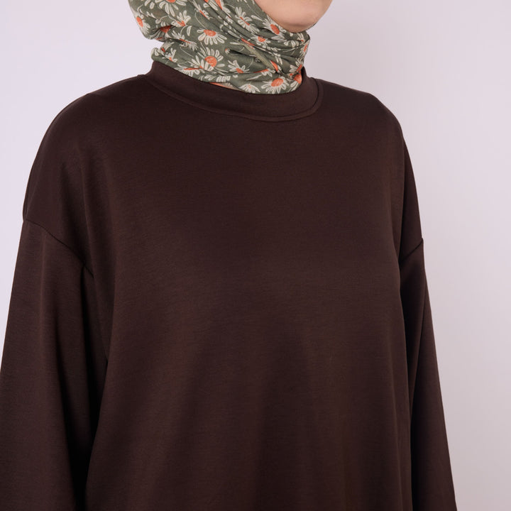 Rahat Kesim Düz Basic Tunik
