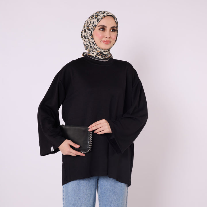 Rahat Kesim Düz Basic Tunik