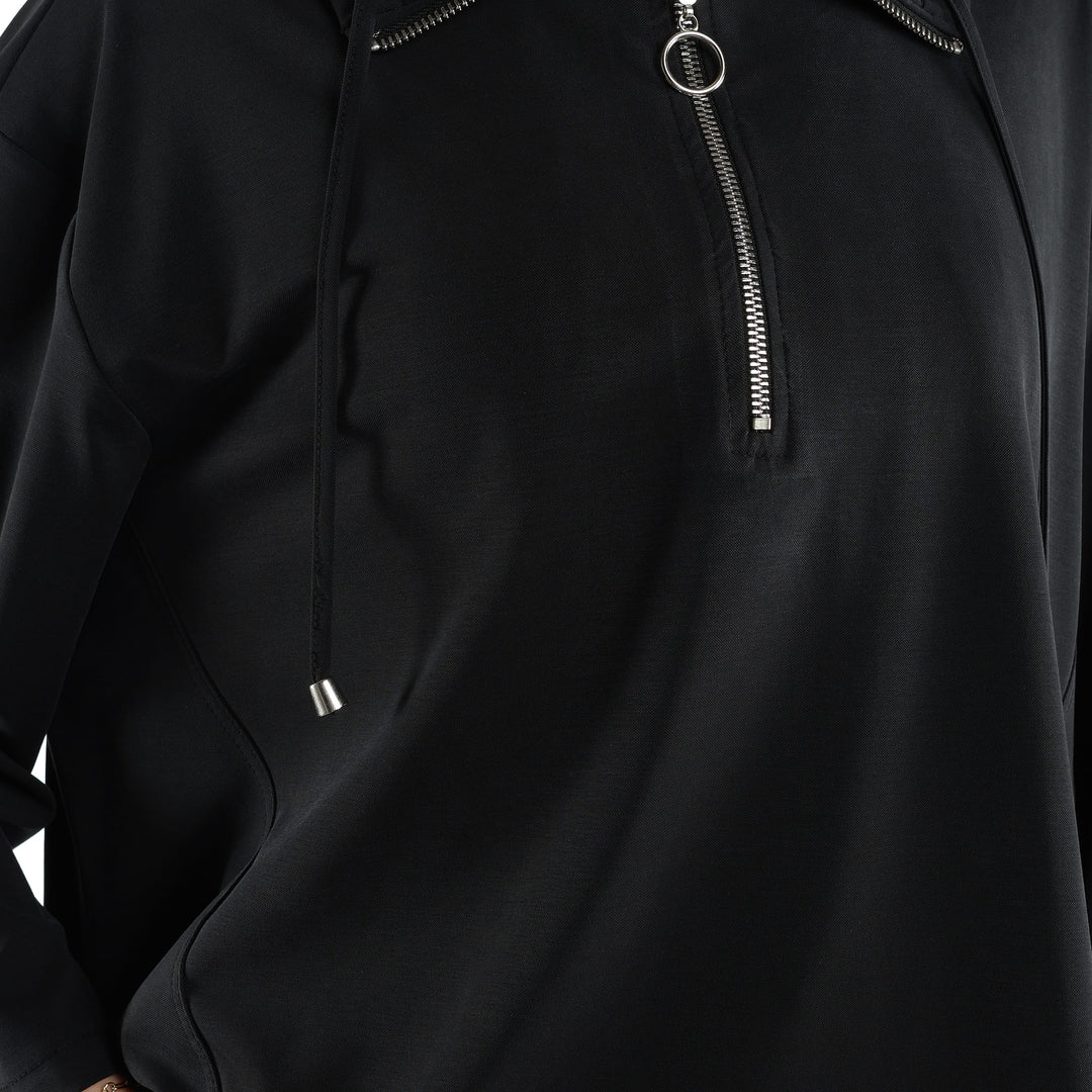 Modal Kumaş Boxy Fit Rahat Pantolonlu Takım