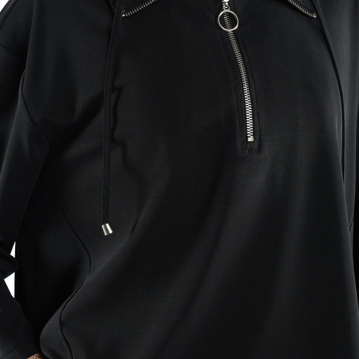 Modal Kumaş Boxy Fit Rahat Pantolonlu Takım
