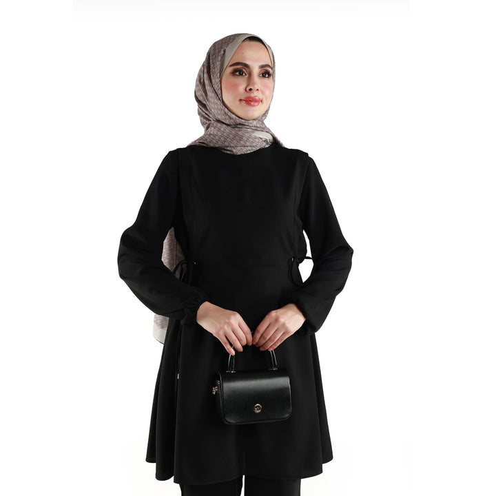 Akordiyon Tasarım Pantolonlu Takım