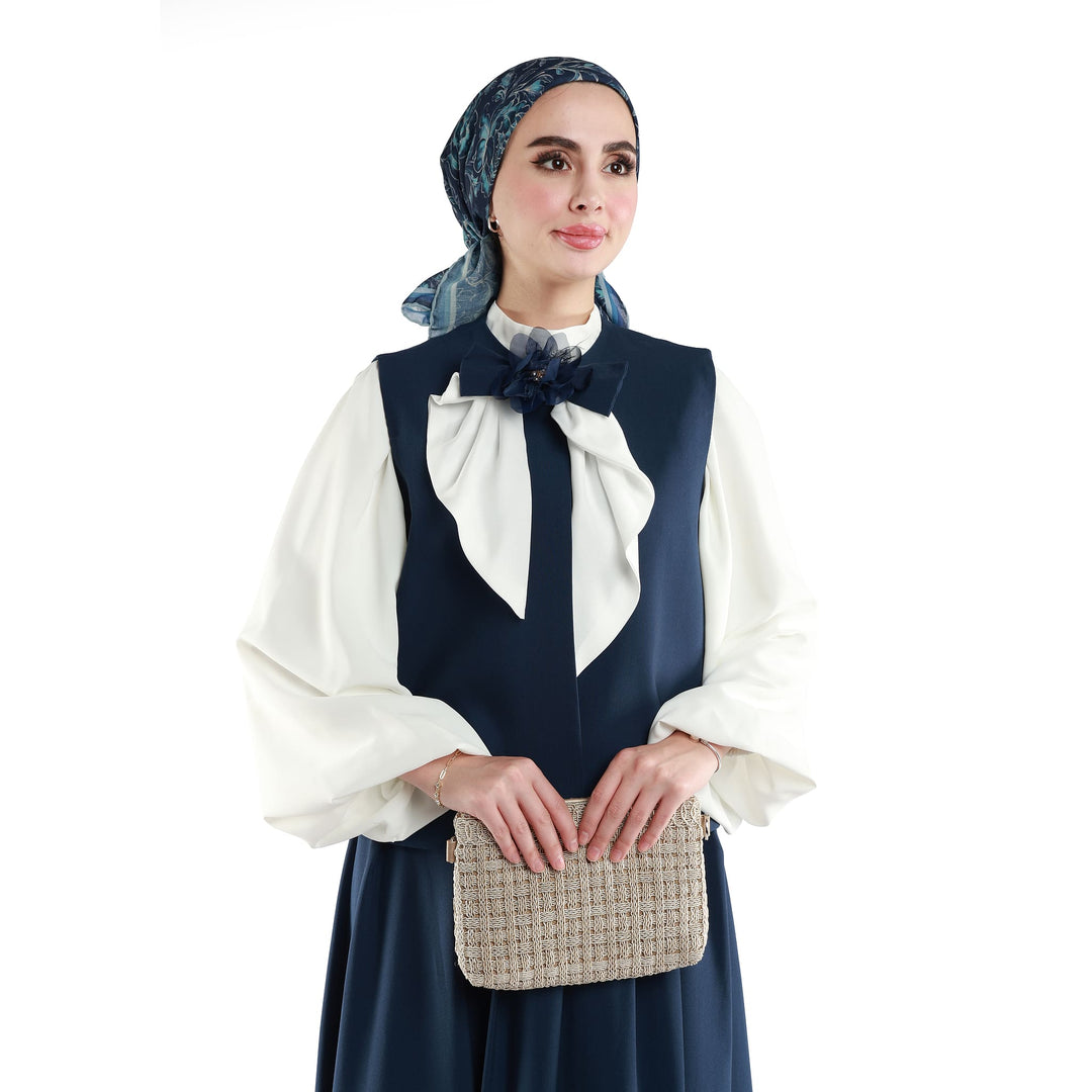 Fular Detaylı Yelekli Etekli Takım ABACI Online Türkiye