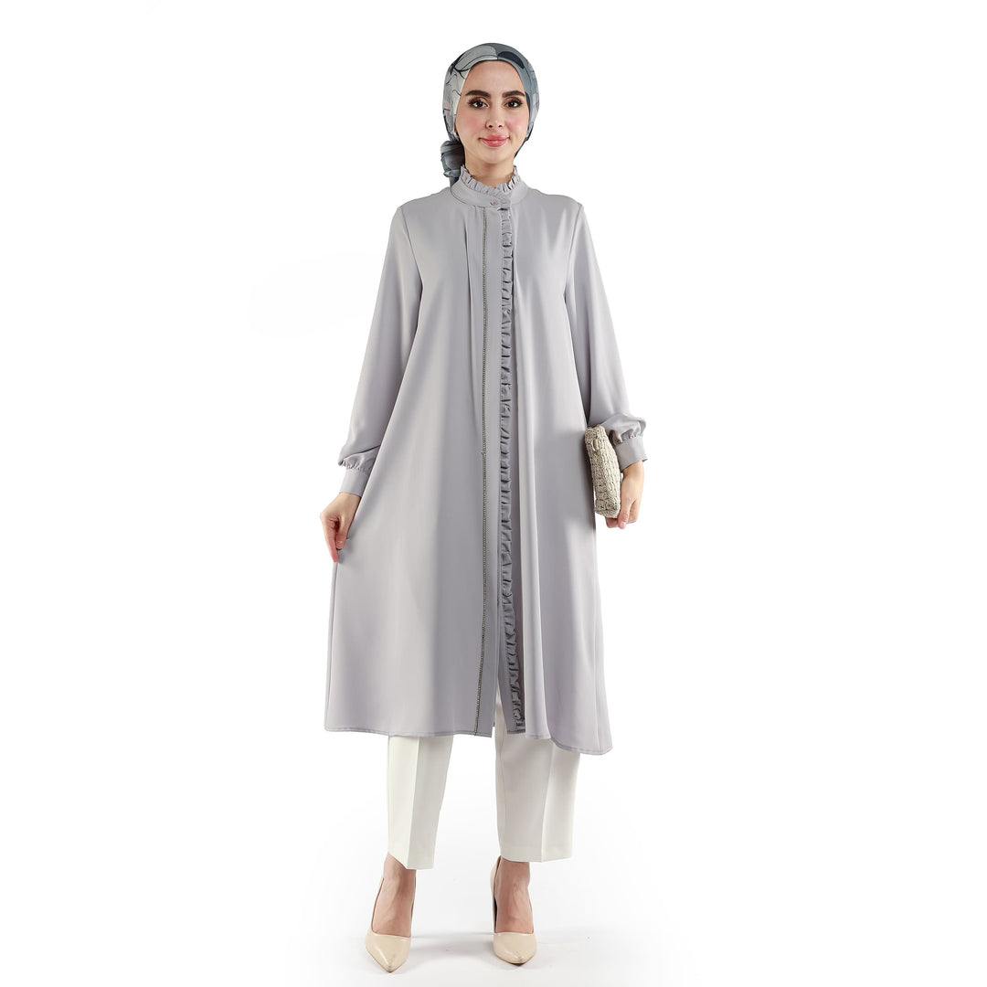 Taş Detaylı Tensel Kumaş Tunik ABACI Online Türkiye