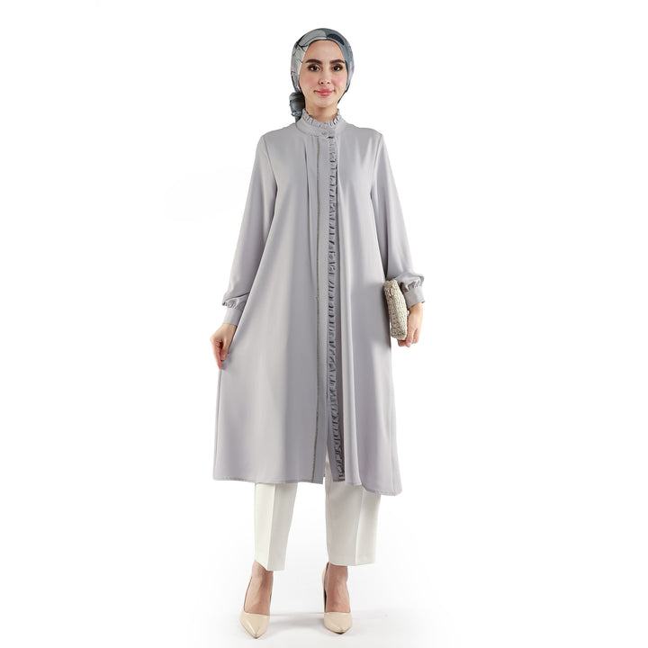 Taş Detaylı Tensel Kumaş Tunik ABACI Online Türkiye