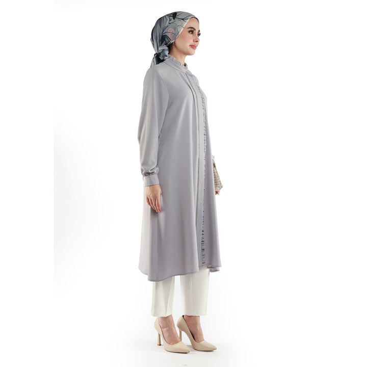 Taş Detaylı Tensel Kumaş Tunik ABACI Online Türkiye