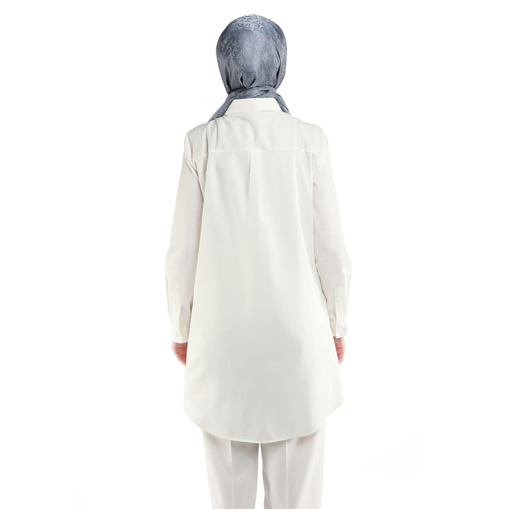 Gizli Patlı Polo Yaka Tunik