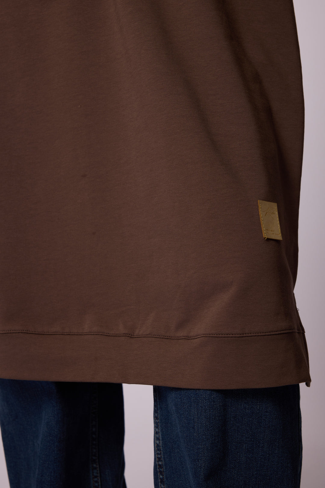 Minimal Tasarımlı Uzun Rahat Kesim Tunik