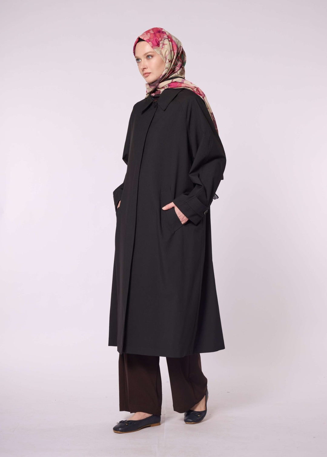 Oversize Stil Polo Yaka Kap