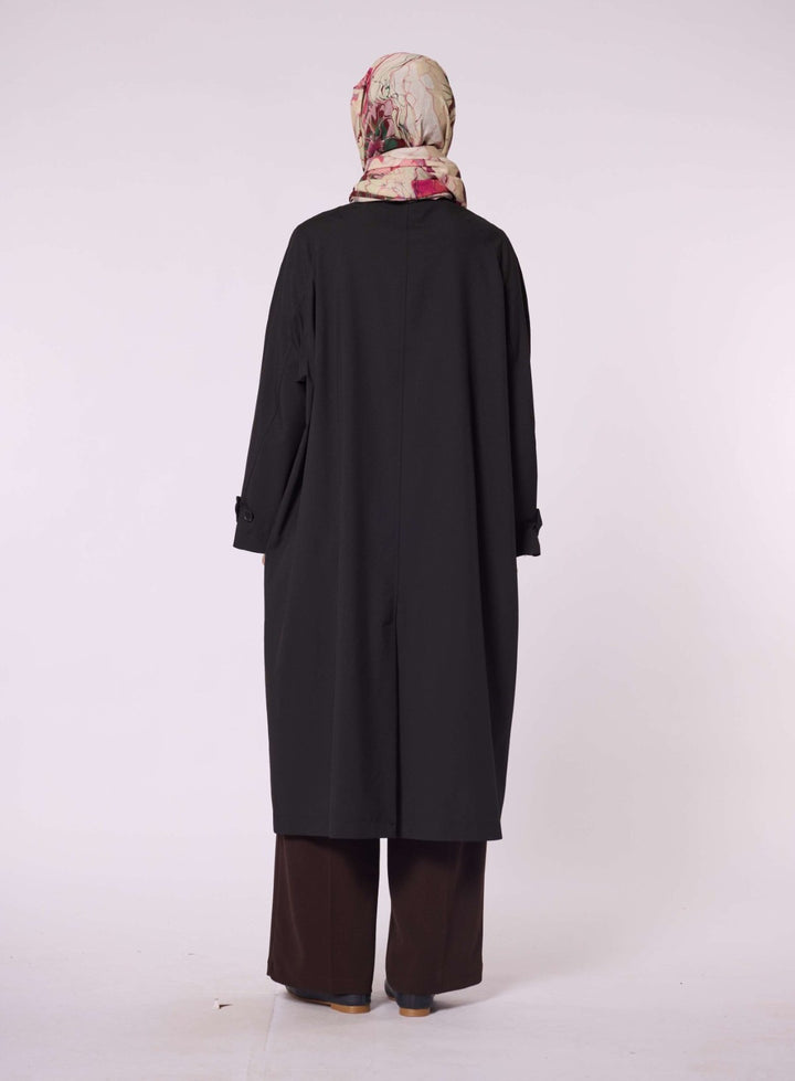 Oversize Stil Polo Yaka Kap