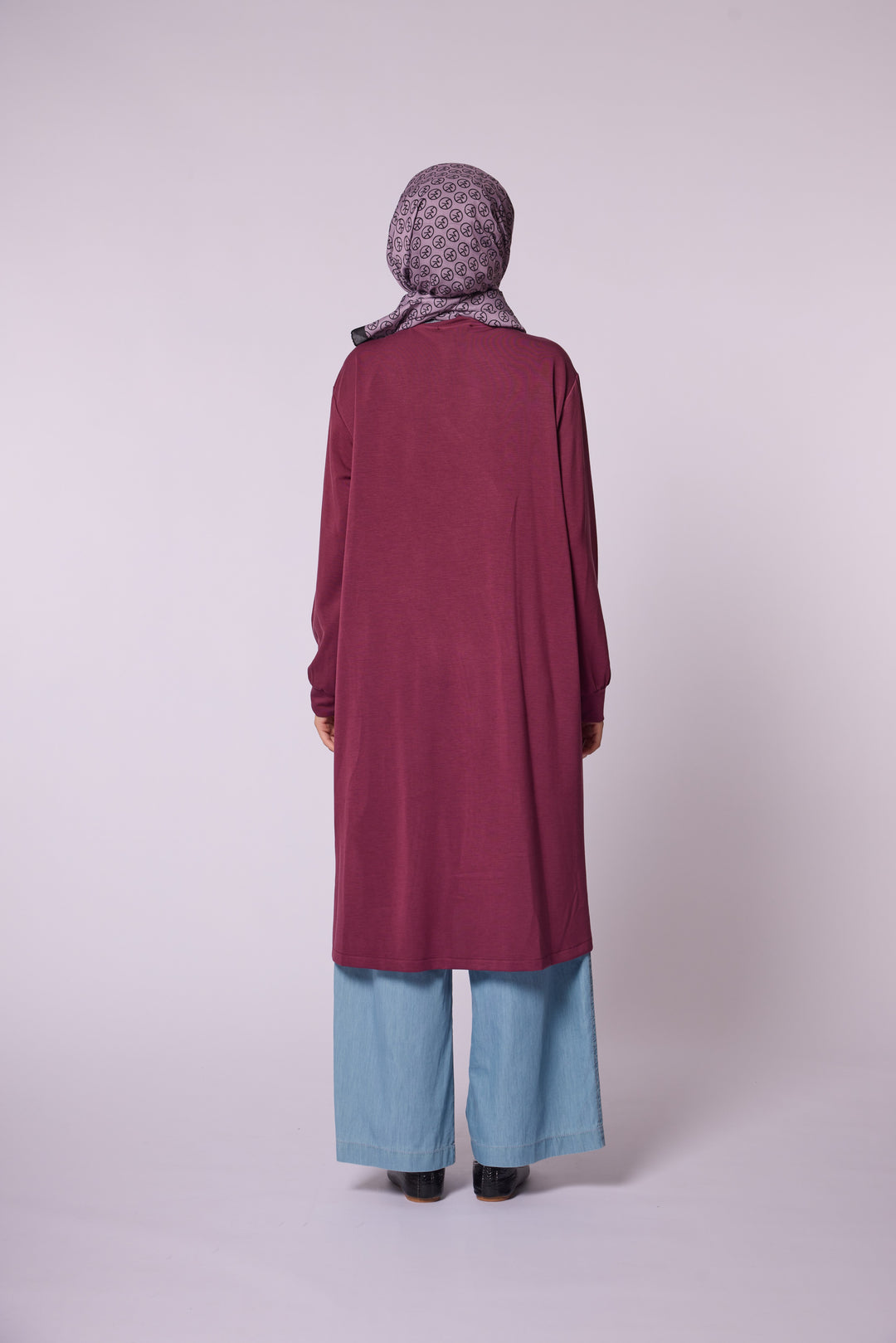 Yan Fermuar Detaylı Basic Tunik