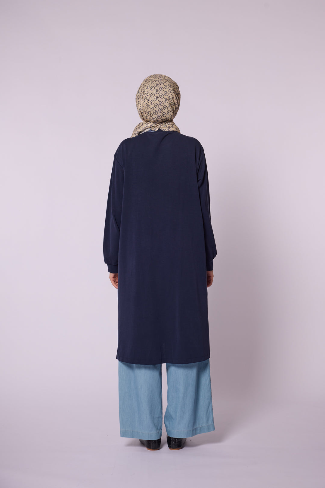 Yan Fermuar Detaylı Basic Tunik