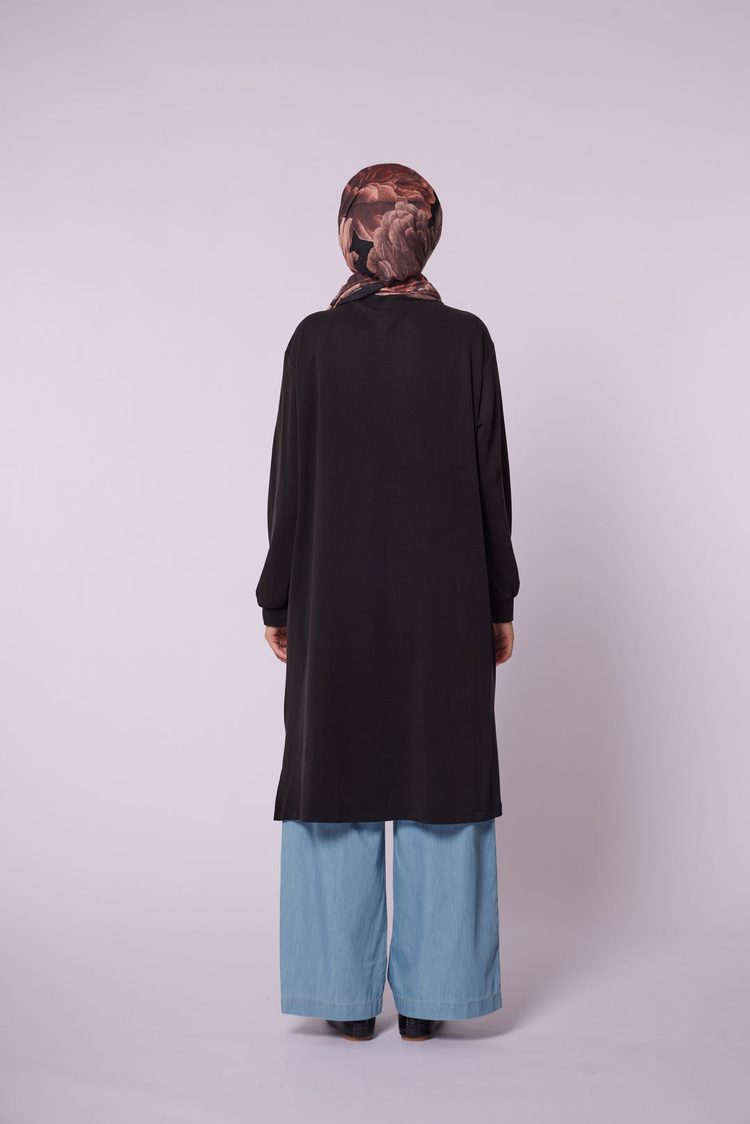 Yan Fermuar Detaylı Basic Tunik