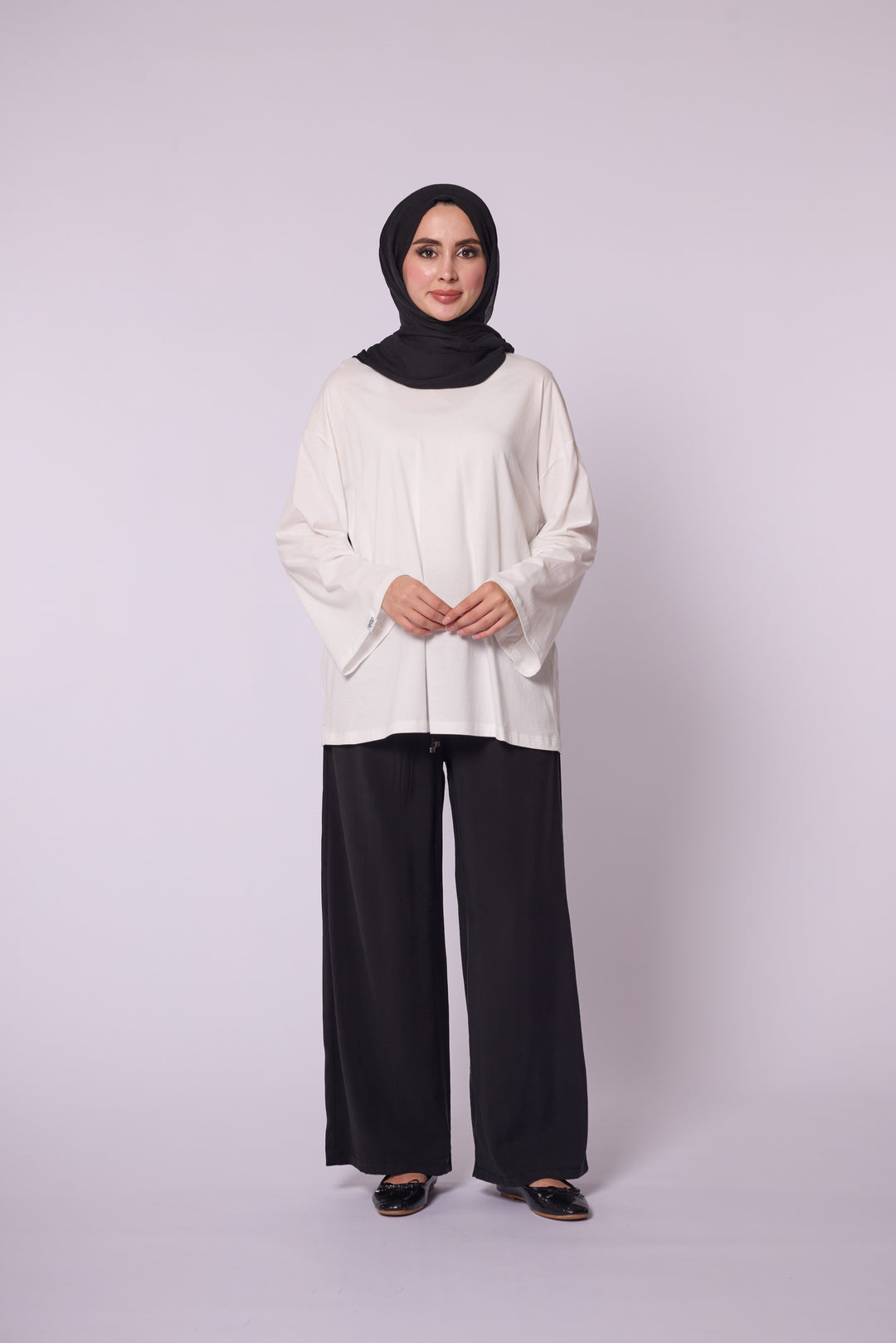 Rahat Kesim Düz Basic Tunik