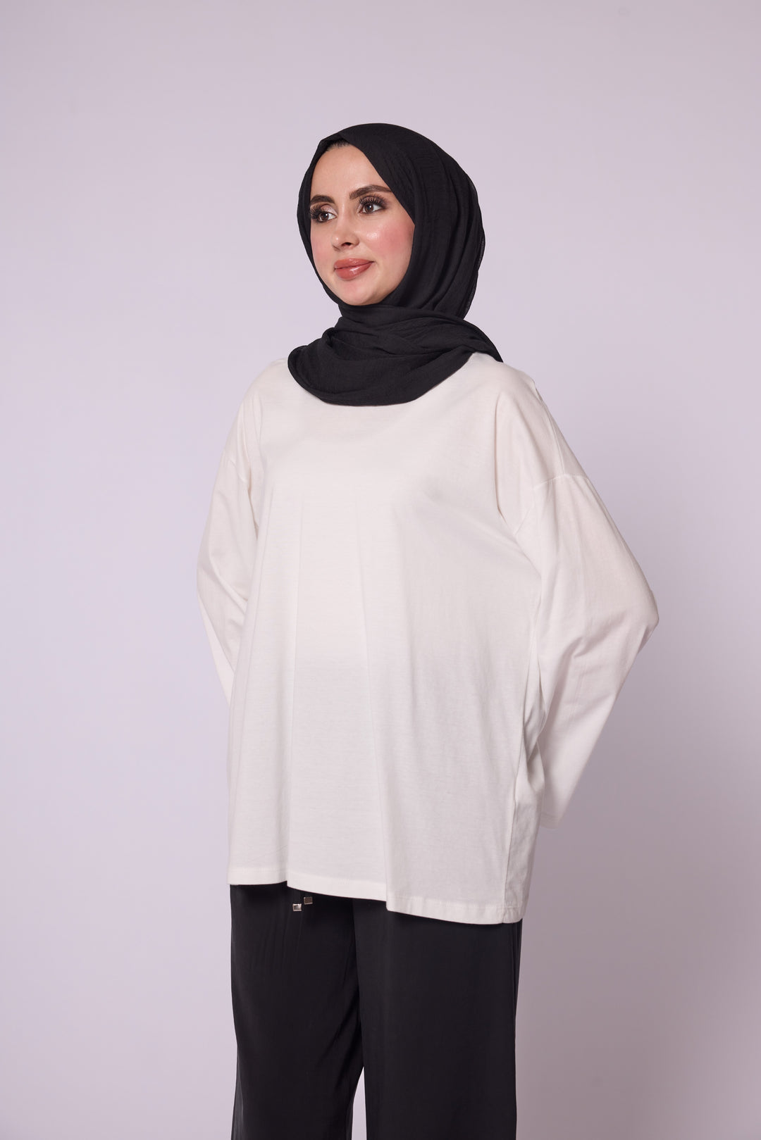 Rahat Kesim Düz Basic Tunik