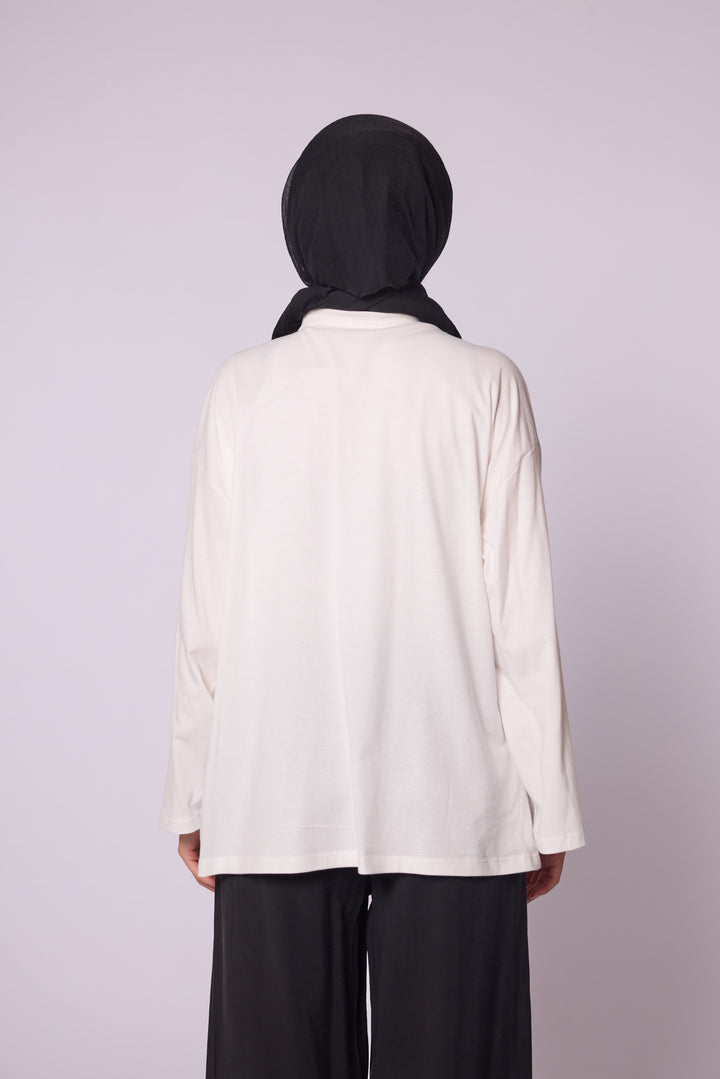 Rahat Kesim Düz Basic Tunik
