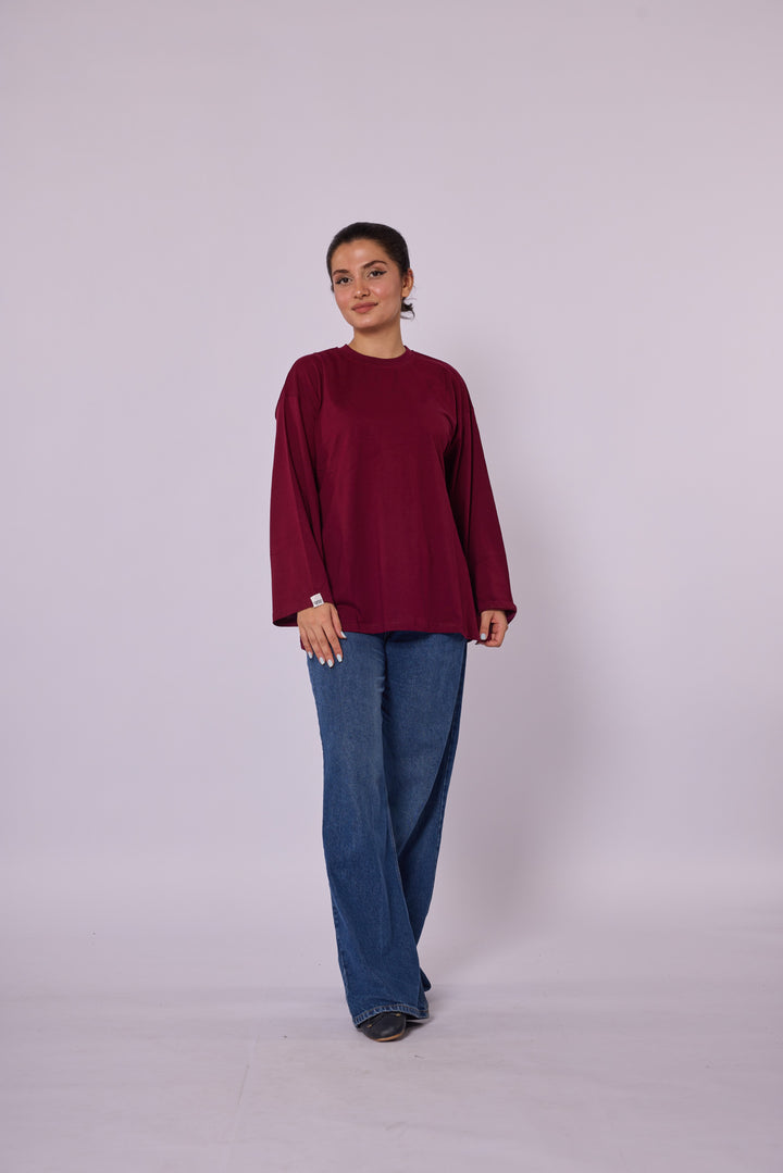 Rahat Kesim Düz Basic Tunik