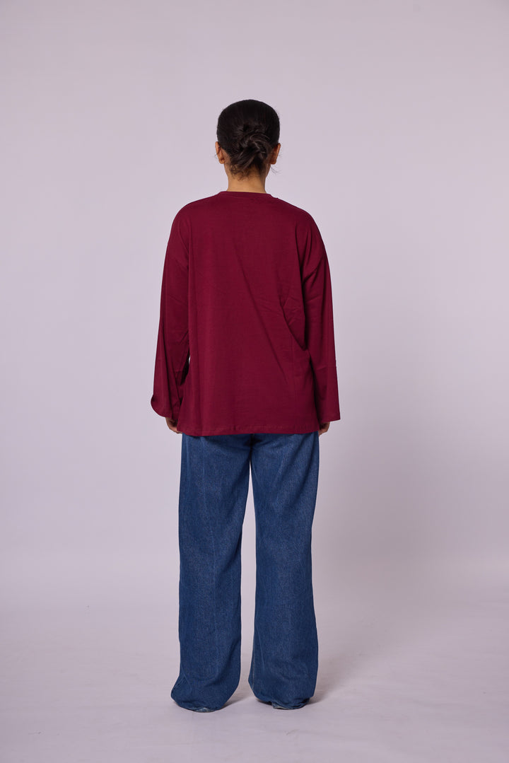 Rahat Kesim Düz Basic Tunik