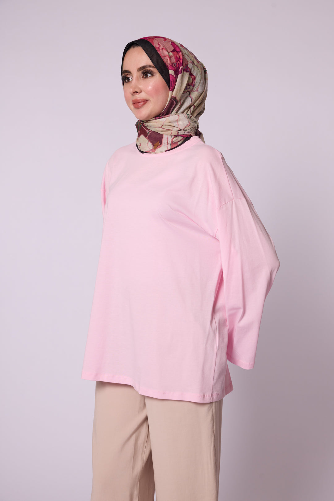 Rahat Kesim Düz Basic Tunik