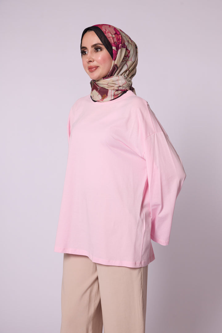 Rahat Kesim Düz Basic Tunik