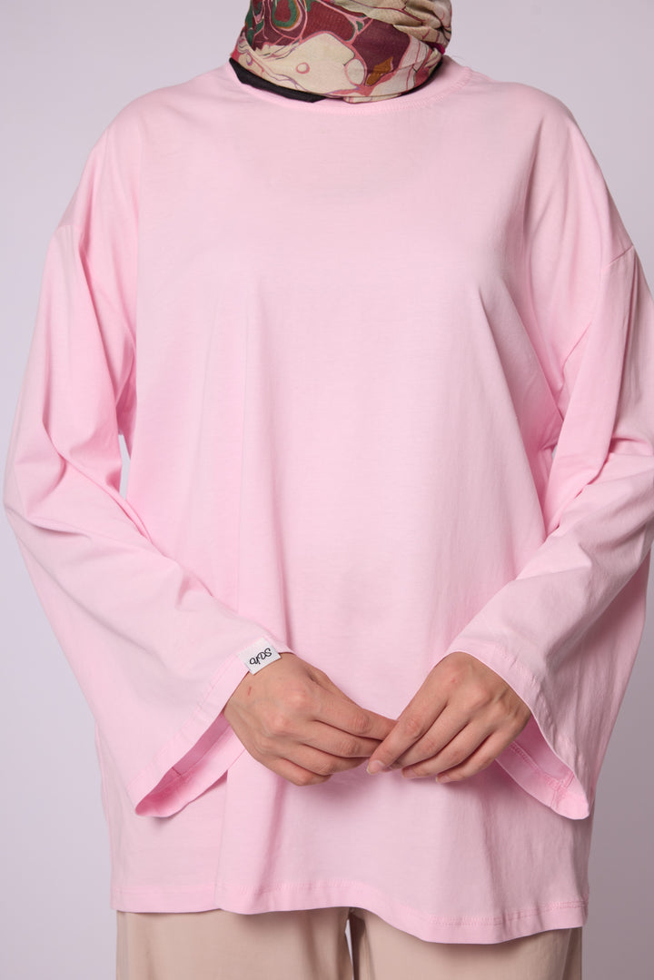 Rahat Kesim Düz Basic Tunik