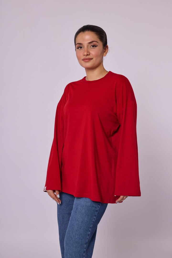 Rahat Kesim Düz Basic Tunik