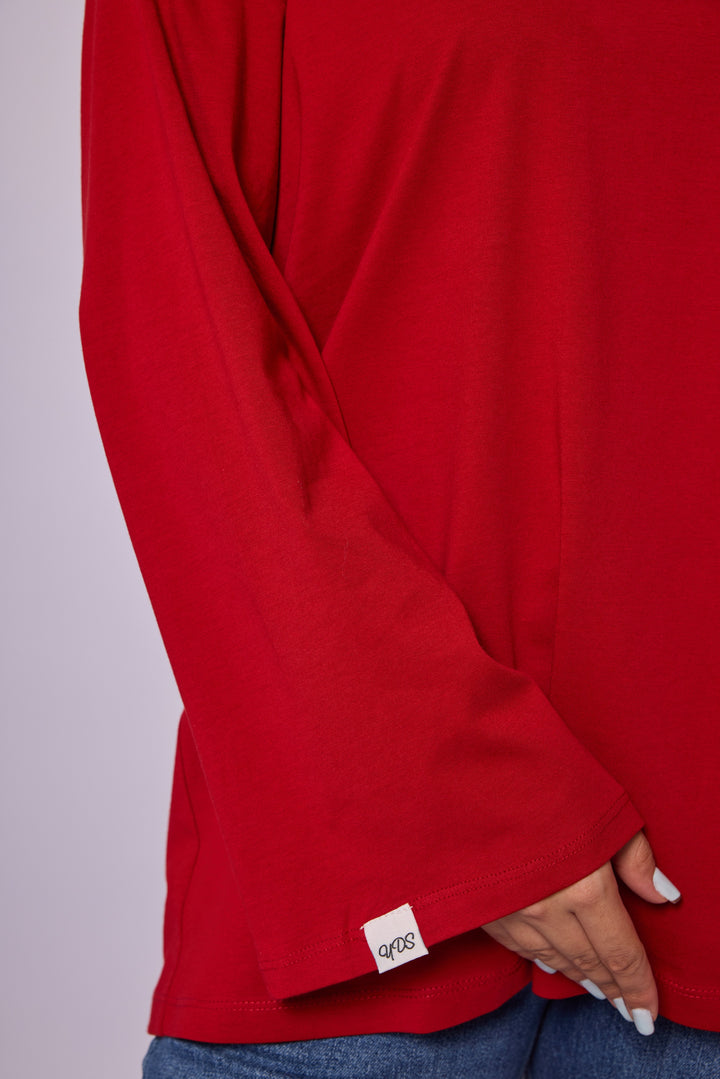 Rahat Kesim Düz Basic Tunik