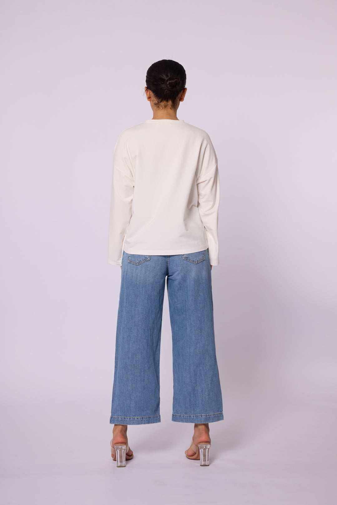 Limonata Nakışlı Oversize Tunik