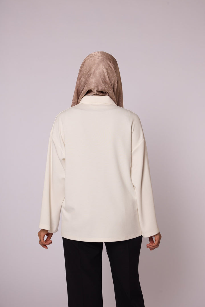 Polo Yaka Rahat Kesim Tunik