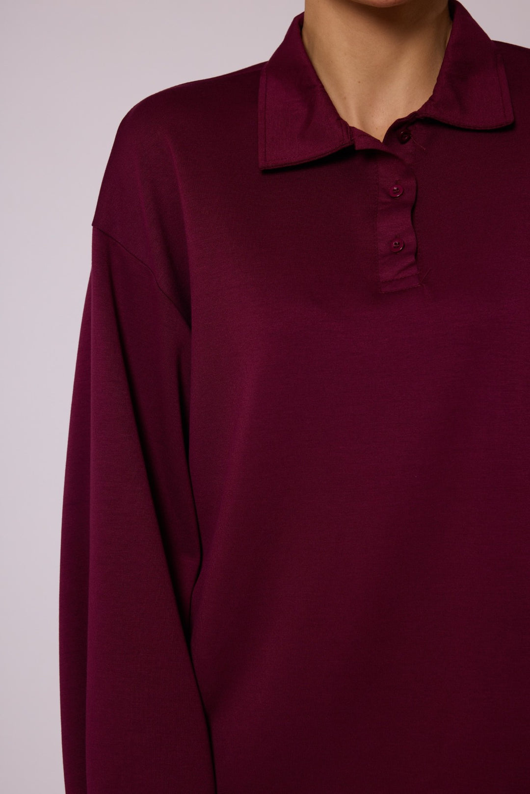 Polo Yaka Rahat Kesim Tunik