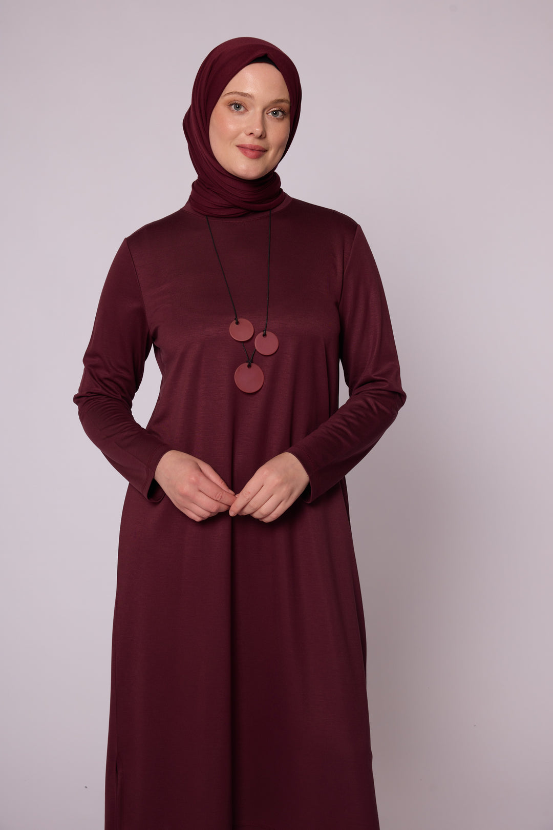 Dik Yaka Rahat Kesim Uzun Tunik Abacı Giyim