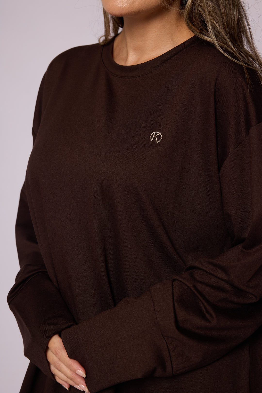 Bisiklet Yaka Oversize Rahat Kesim Tunik Abacı Giyim