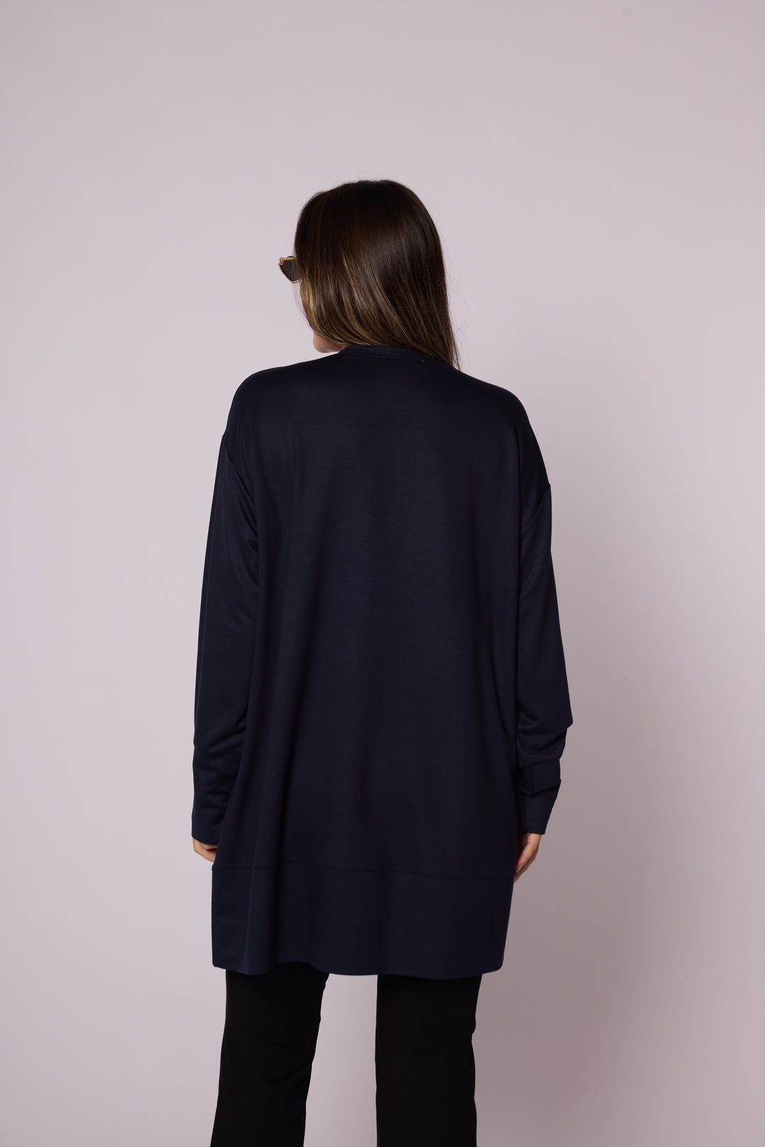 Bisiklet Yaka Oversize Rahat Kesim Tunik Abacı Giyim