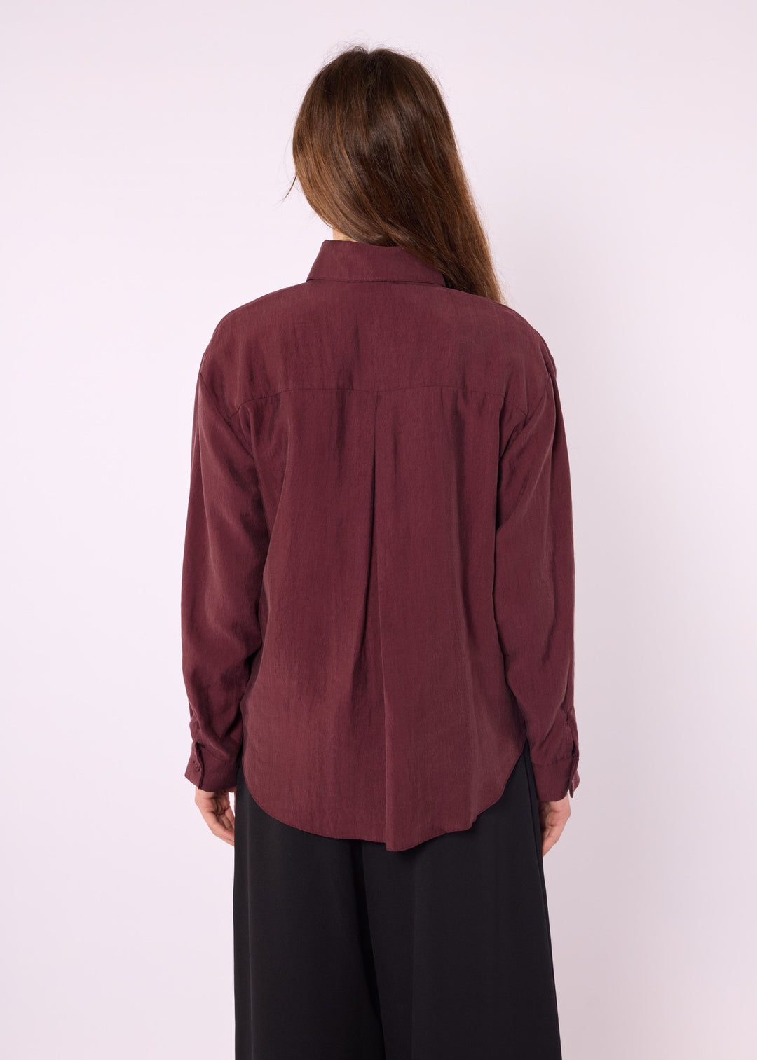 Fiyonk Detaylı Tencel Gömlek