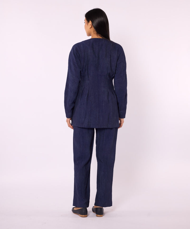 Kimono Ceketli Pantolonlu İkili Takım