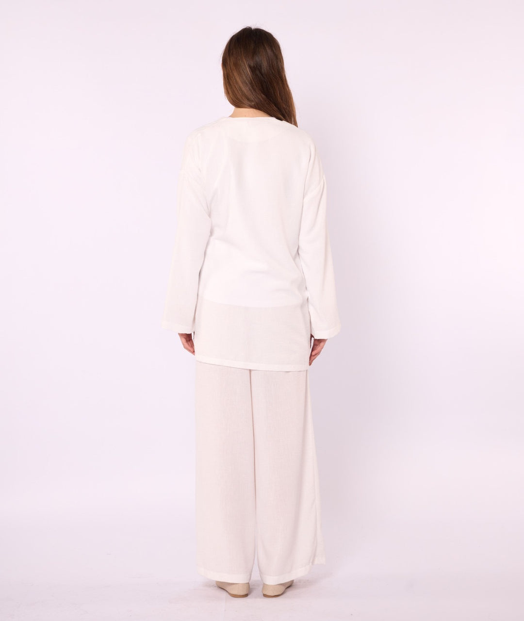 Kimono Ceketli Pantolonlu Takım