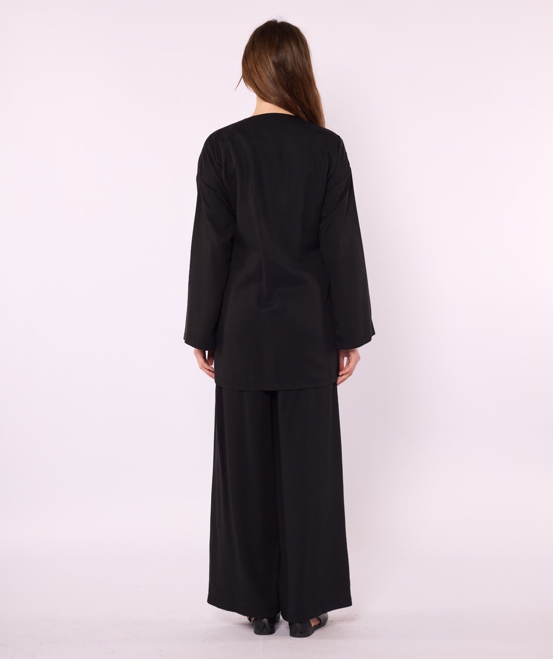 Kimono Ceketli Pantolonlu Takım