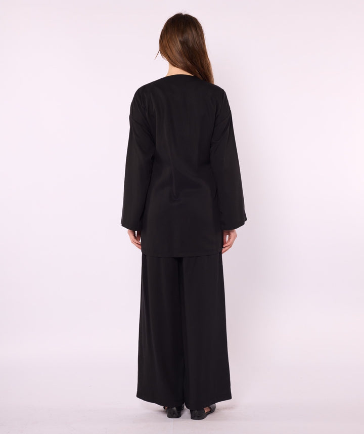 Kimono Ceketli Pantolonlu Takım