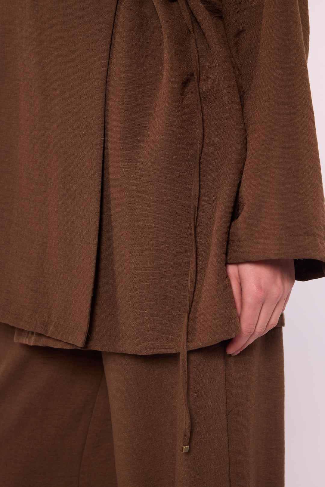 Kimono Ceketli Pantolonlu Takım