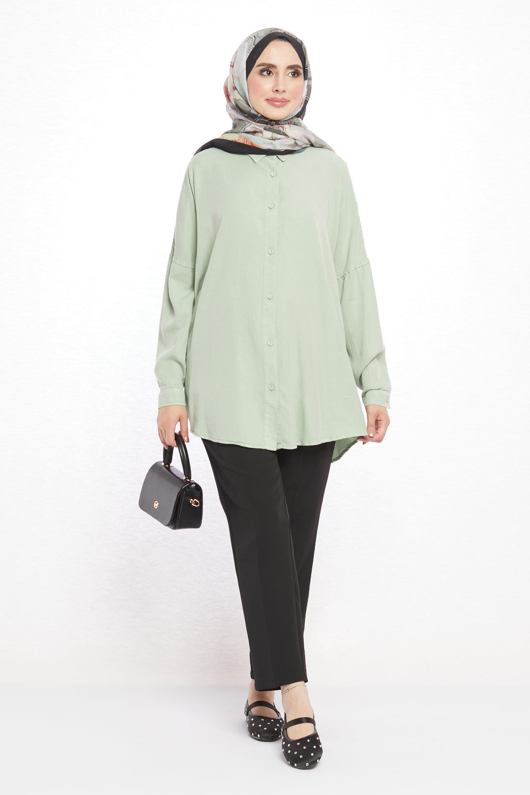 Tensel Kumaş Basic Tunik ABACI Online Türkiye