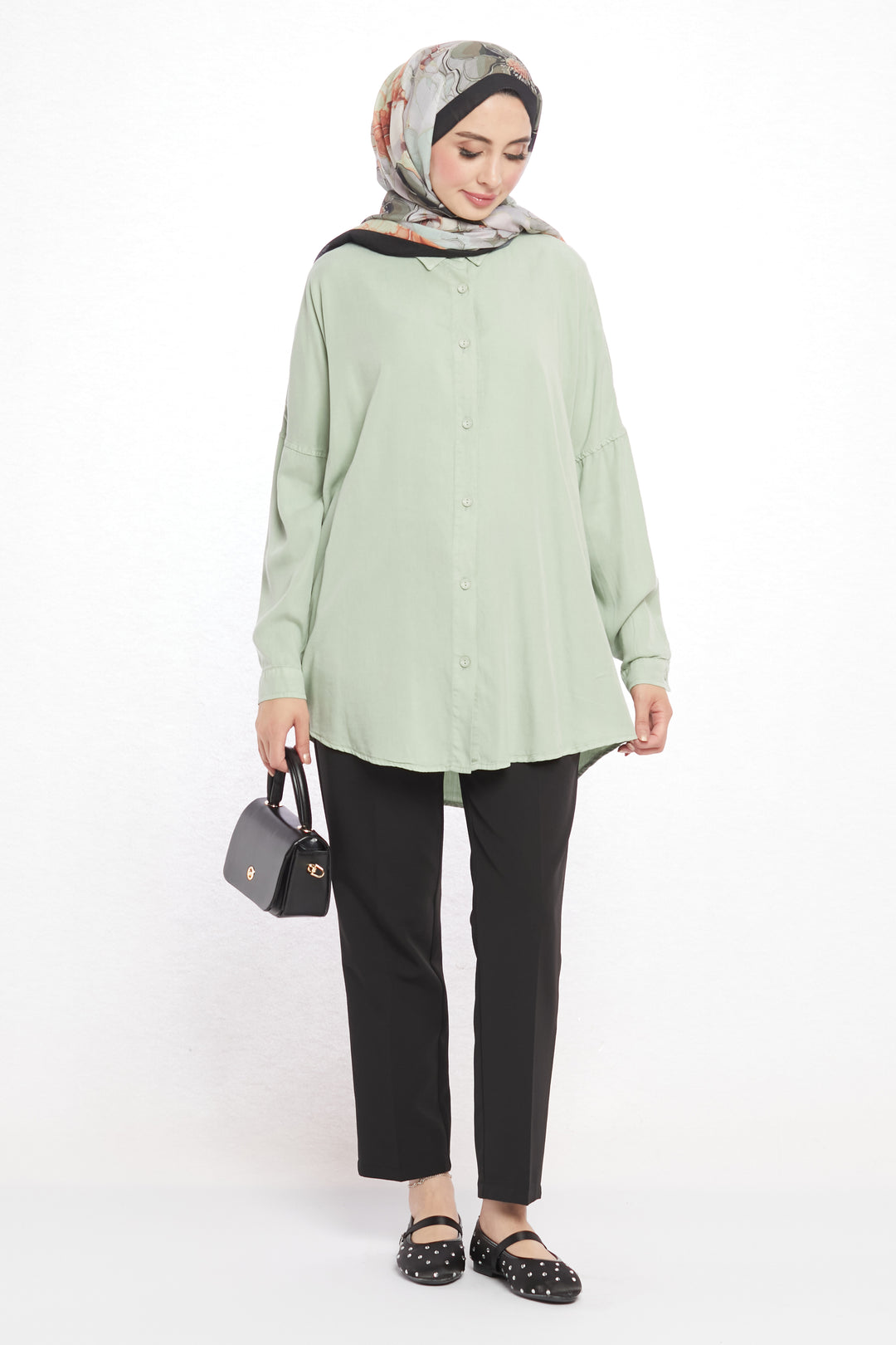Tensel Kumaş Basic Tunik ABACI Online Türkiye