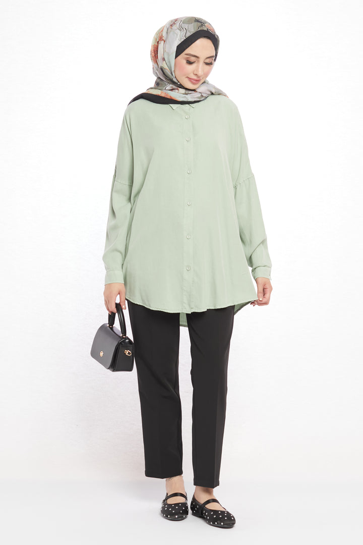 Tensel Kumaş Basic Tunik ABACI Online Türkiye
